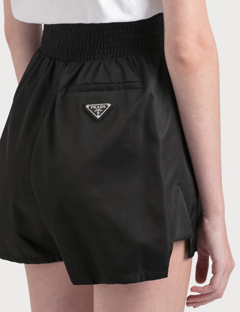 prada nylon shorts