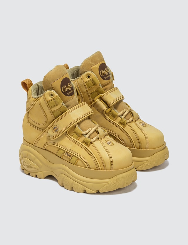 Buffalo London - Buffalo Classic High Top Platform Sneakers | HBX