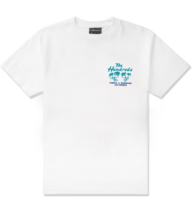 the hundreds white t shirt