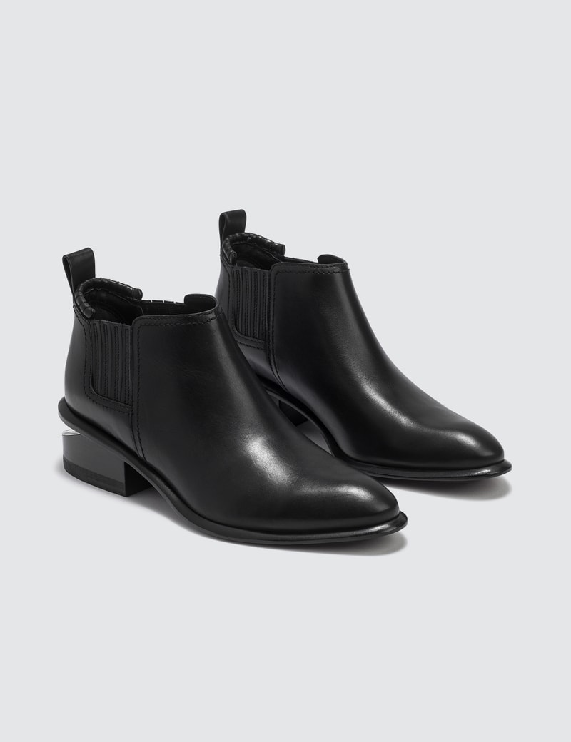 kori bootie with rhodium
