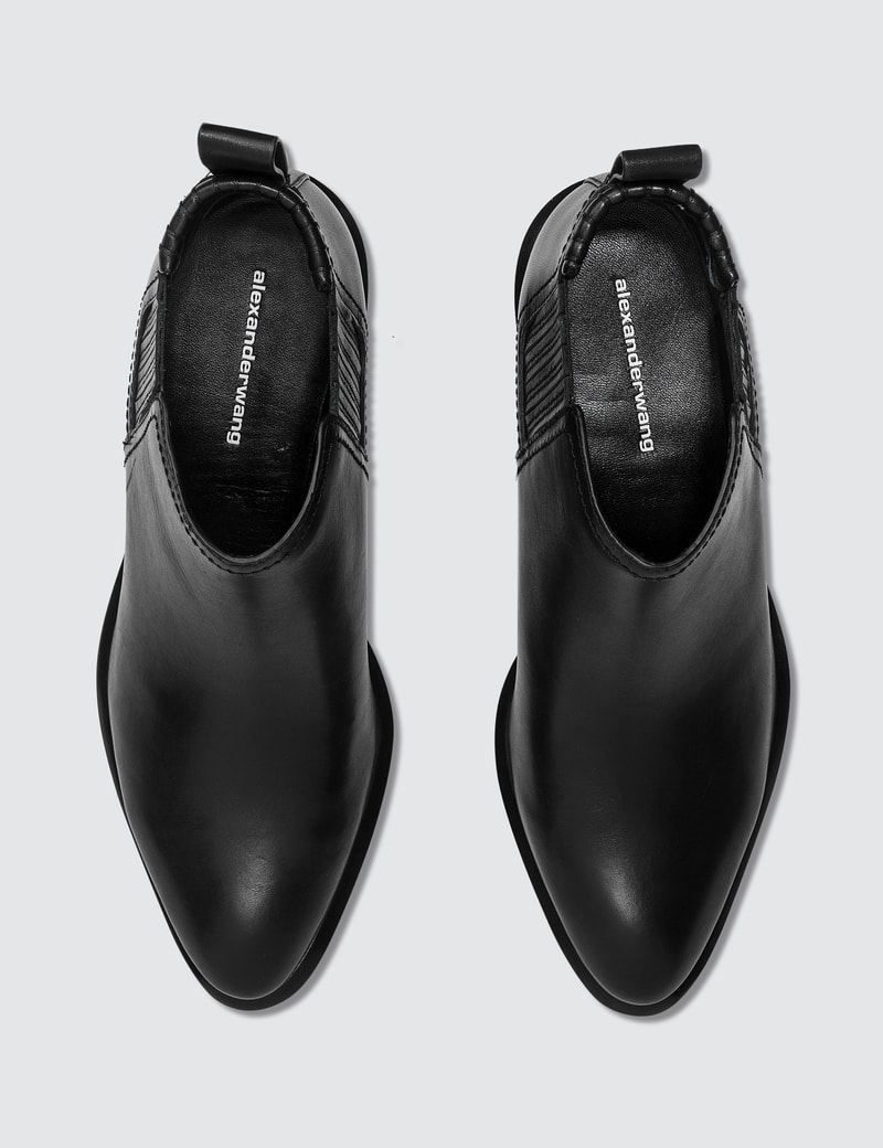 kori bootie with rhodium