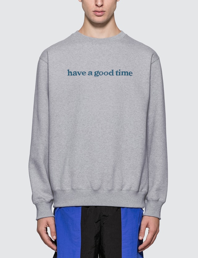 Download Have A Good Time - Side Logo Crewneck Sweatshirt | HBX