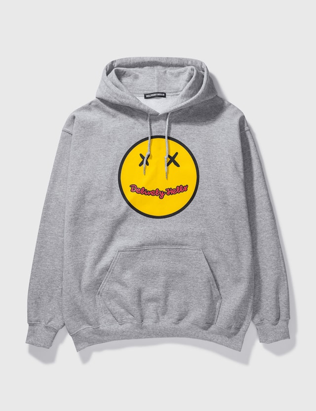 retro split joint printed hoodie with hat
