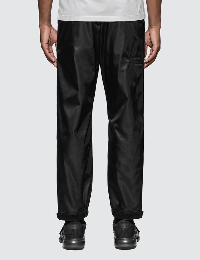 prada gabardine nylon pants