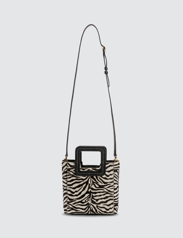 staud beaded zebra bag