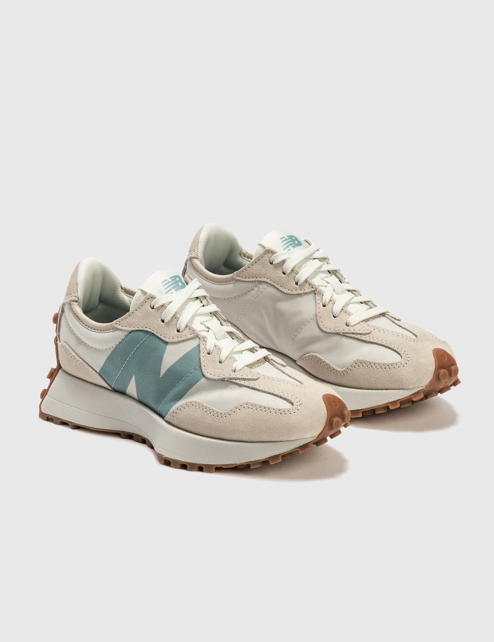 new balance 327 off white brown