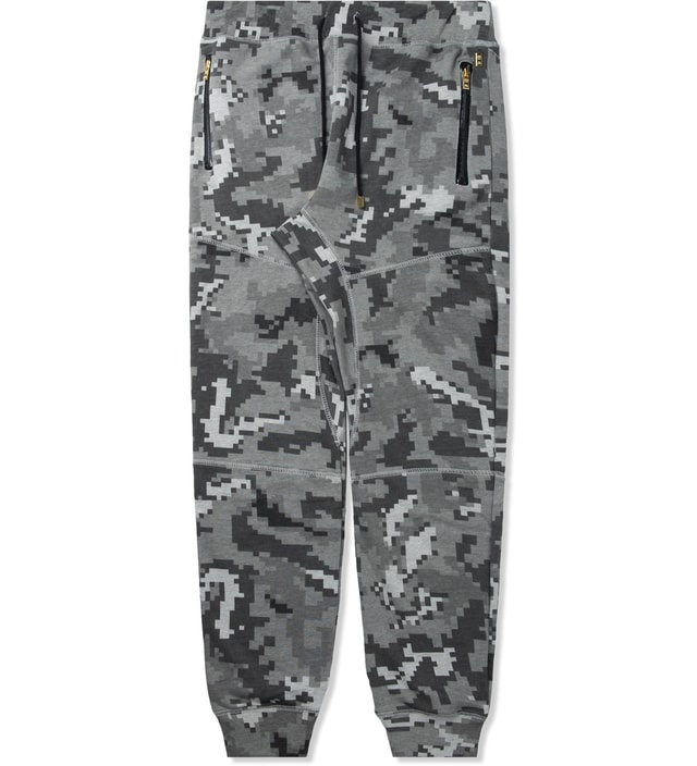 camo drop crotch pants