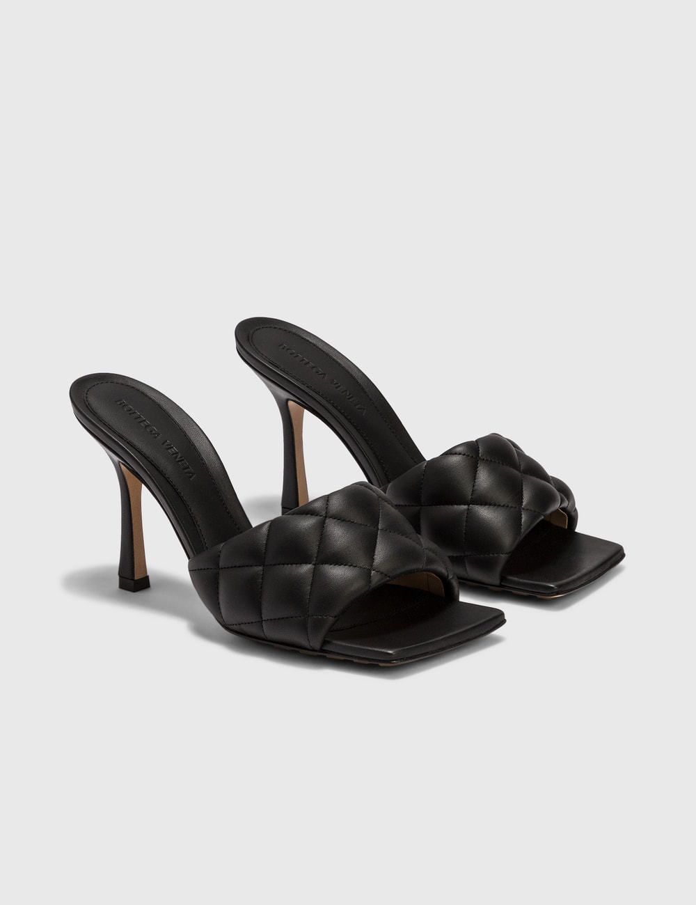 padded sandals bottega