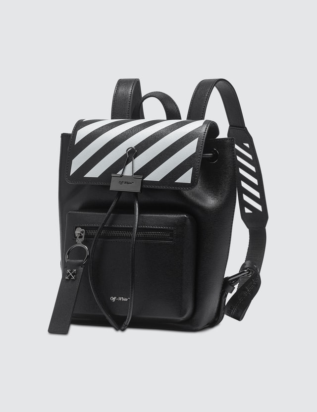 Leather backpack Off-White Black in Leather - 29033715