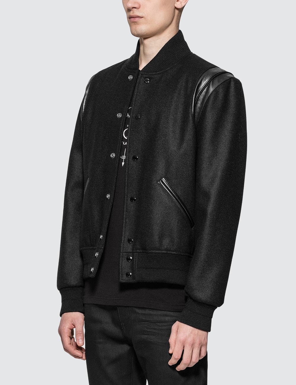 mens saint laurent teddy jacket