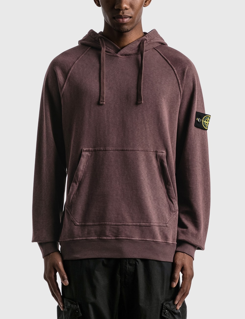 stone island brown sweatshirt