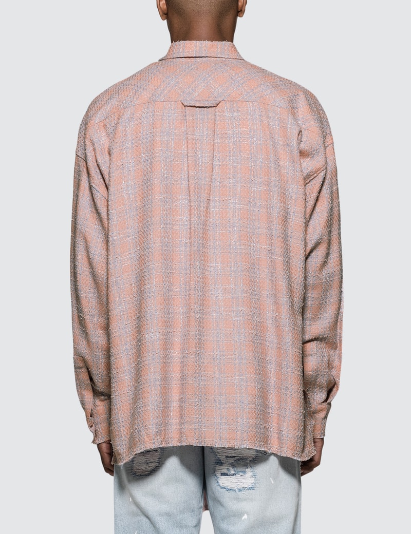 tweed overshirt