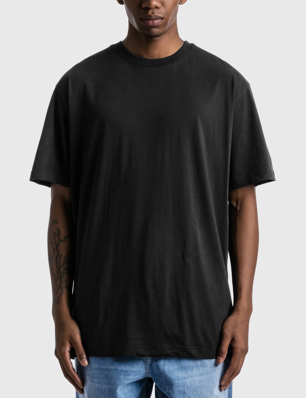 walmart black t shirt pack