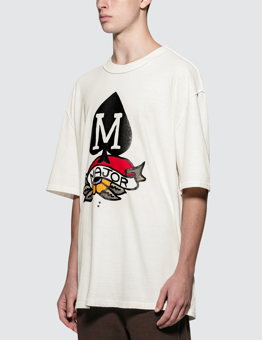 maison margiela memory of label t shirt