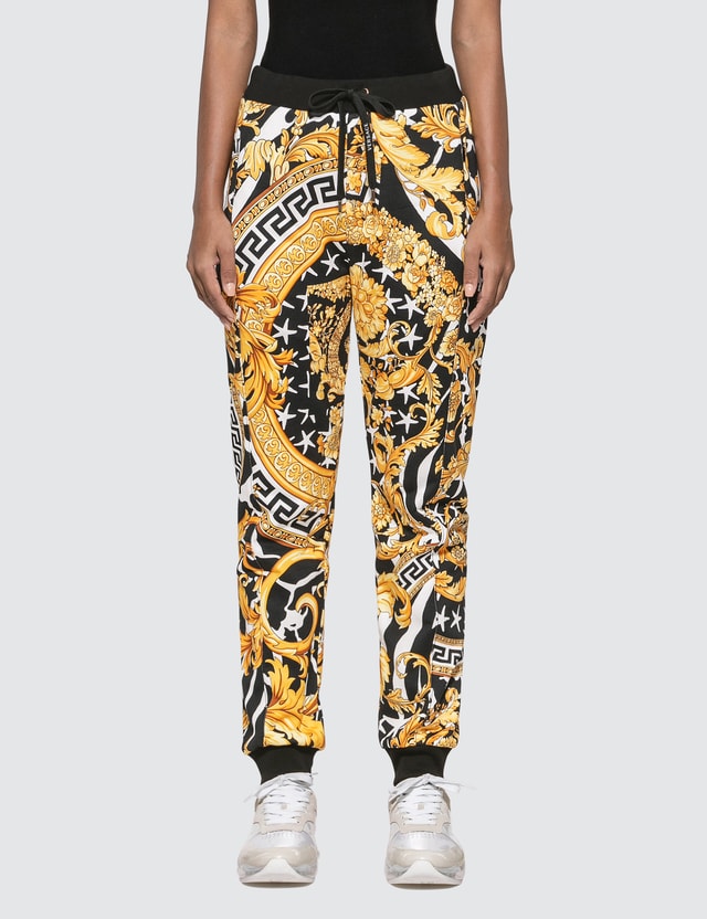versace sweatpants white