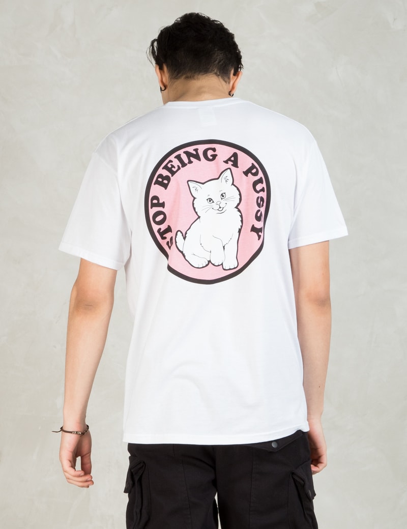 Ripndip Cat Shirt
 RIPNDIP White S S Kitty T Shirt