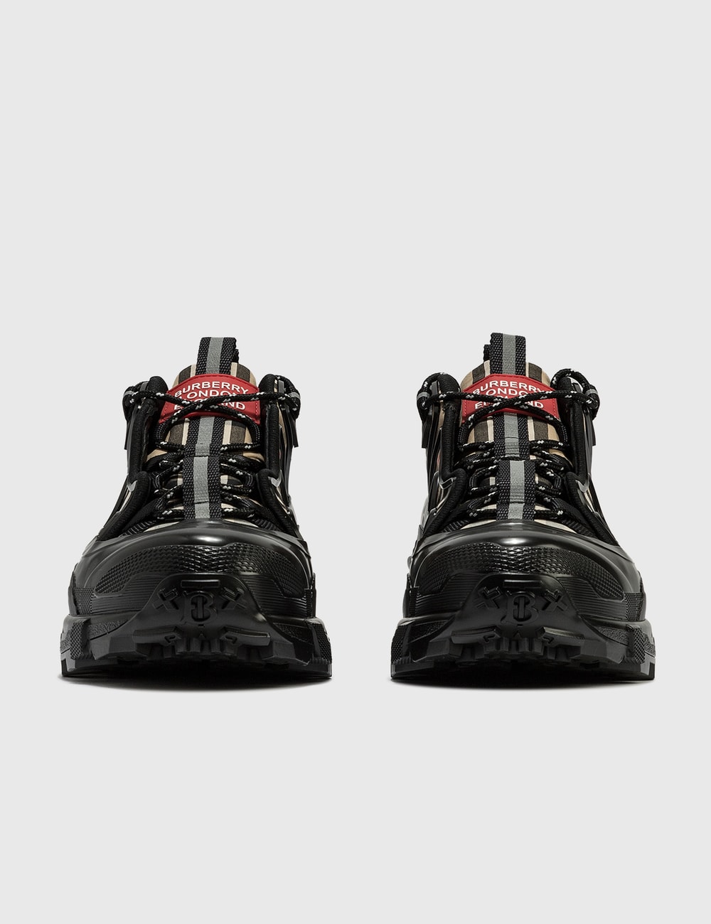 vintage check cotton arthur sneakers