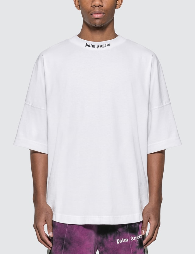 palm angles t shirt white