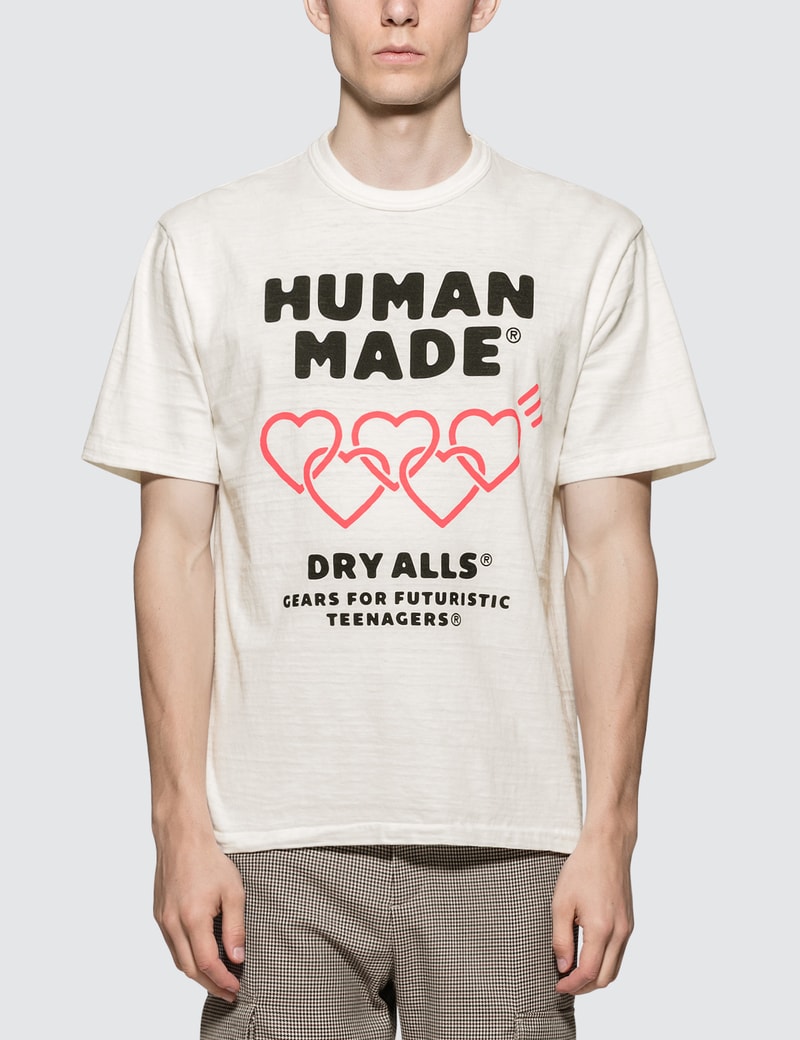 Human Made Multi Heart Graphic Print Tshirt HBX