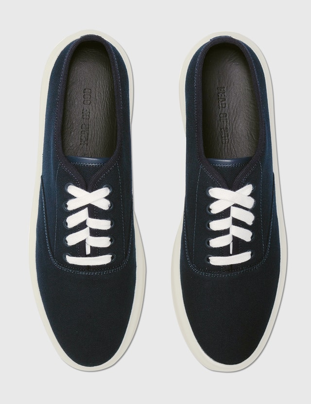 backless canvas sneakers
