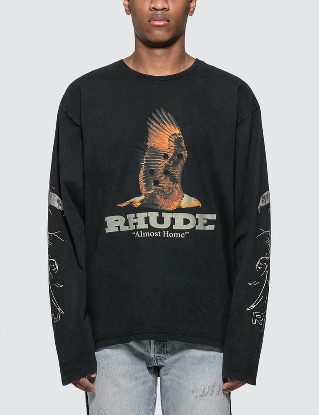 rhude t shirt sizing