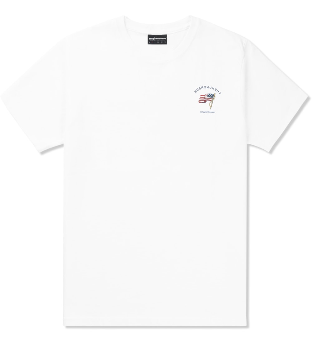 the hundreds white t shirt