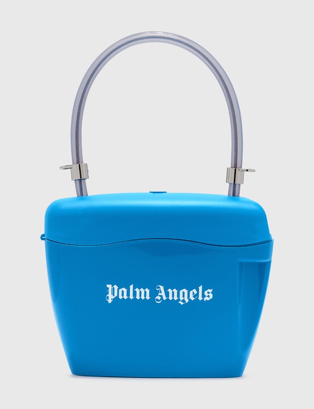 palm angels padlock bag blue