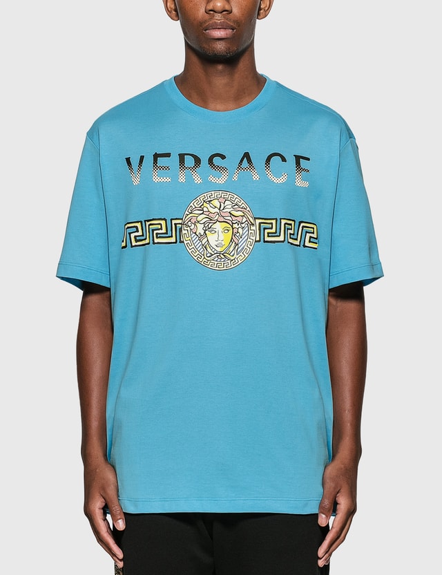 versace medusa logo t shirt