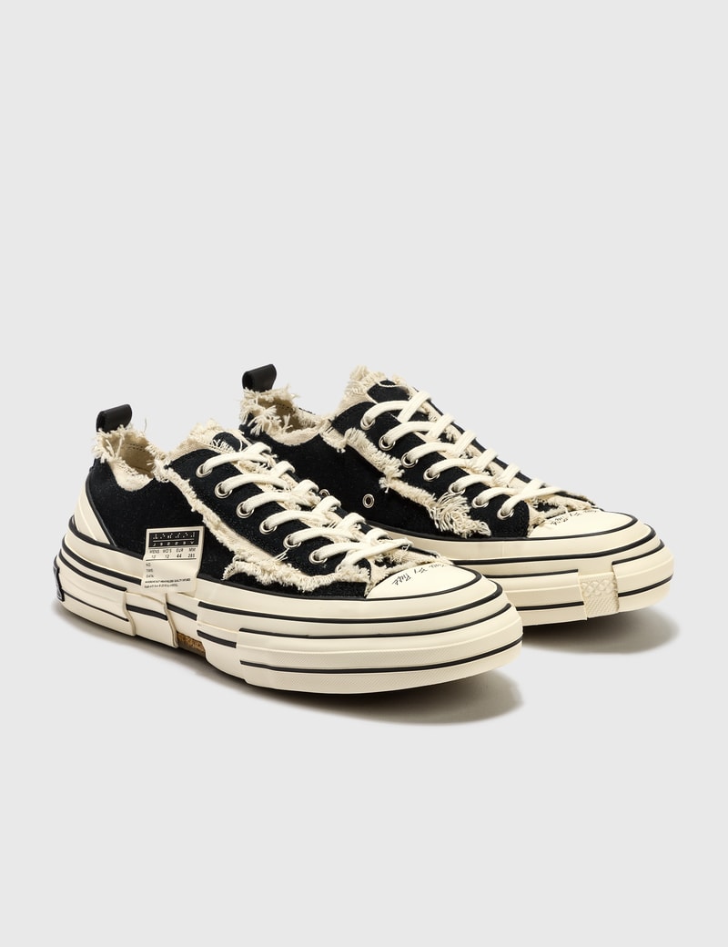 red yellow green vans