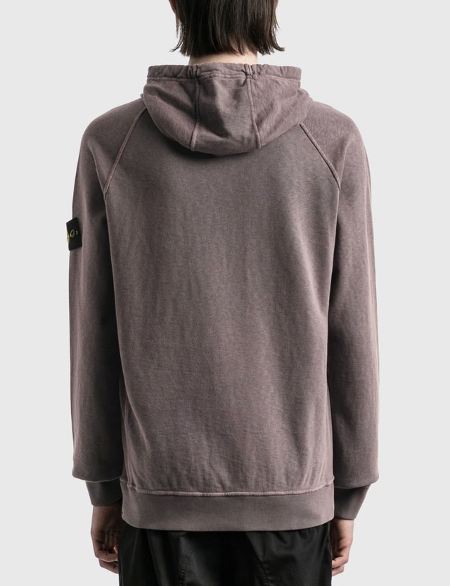 Mens blue stone island hoodie Clearance