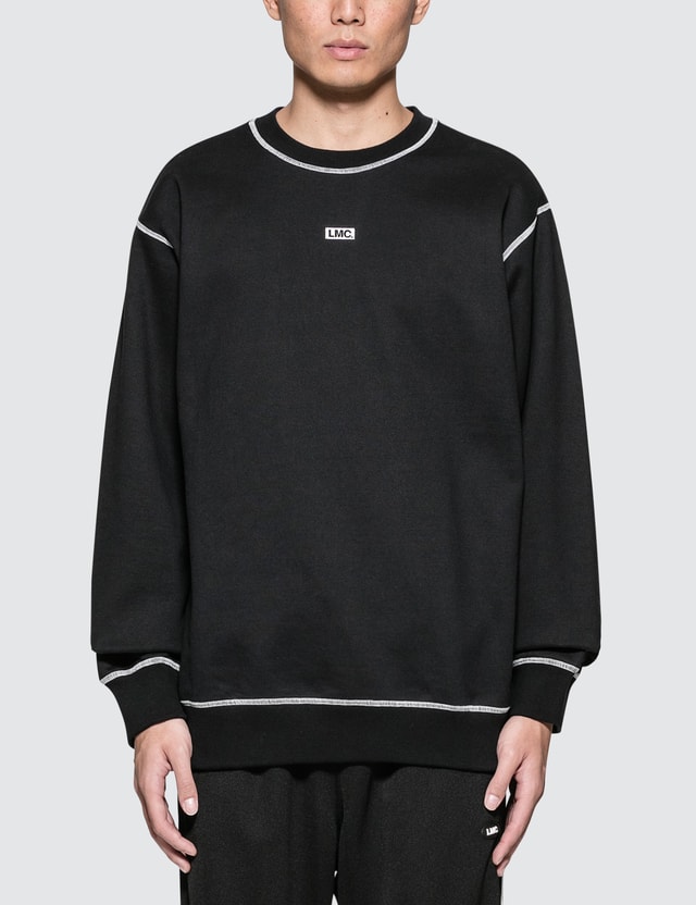 hush contrast stitch sweatshirt