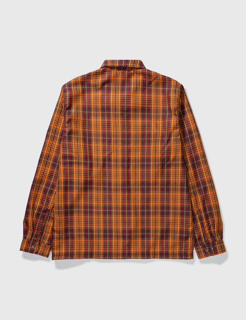 pleasures ignition plaid shirt