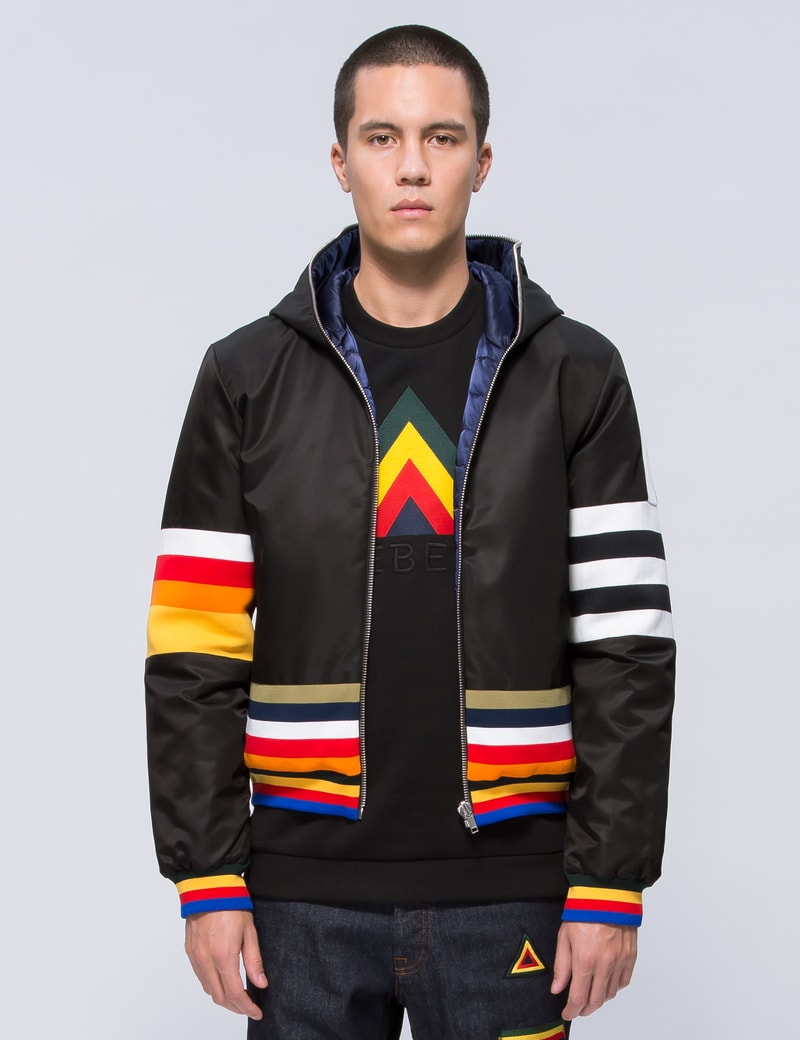 ICEBERG Multi Stripe Reversible Down Jacket HBX
