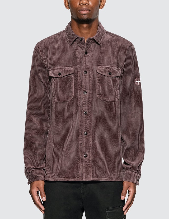 stone island moleskin overshirt