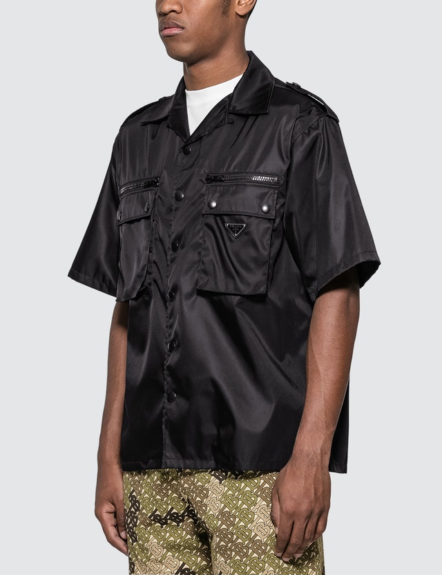 prada nylon shirt men