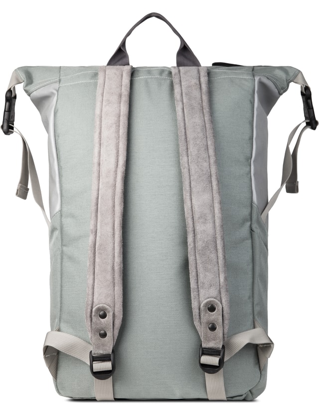 Nocturnal Silver Zip Top Backpack HBX