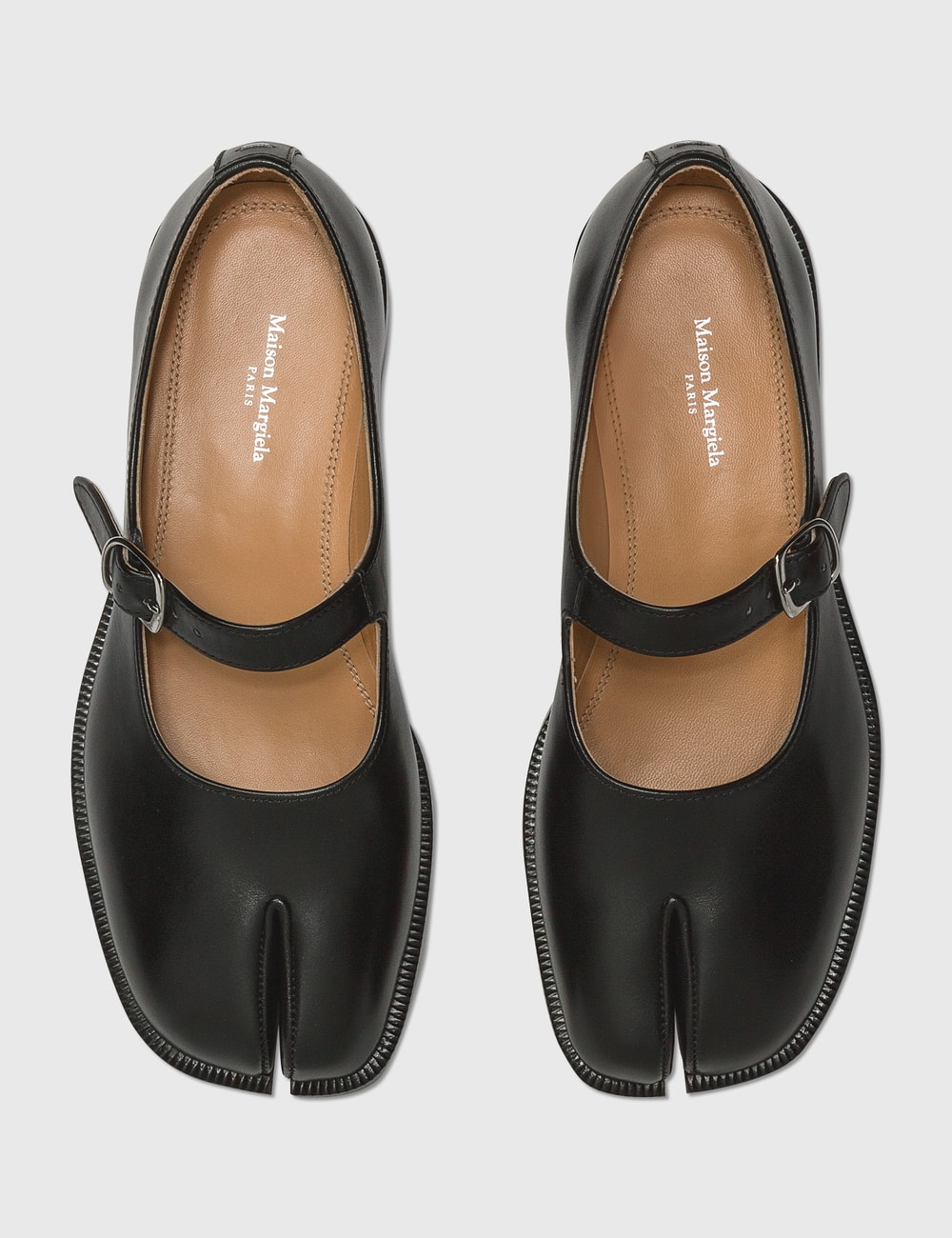 fabric mary jane flats