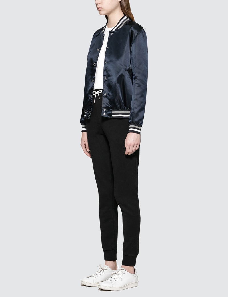 maison kitsune satin teddy