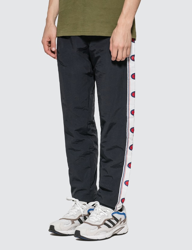 champion elastic cuff pants black