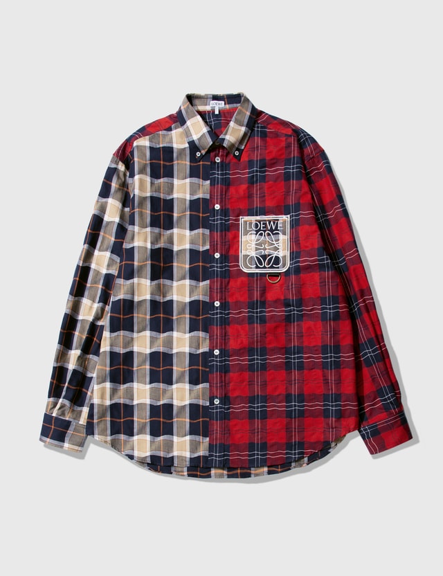loewe patchwork shirt