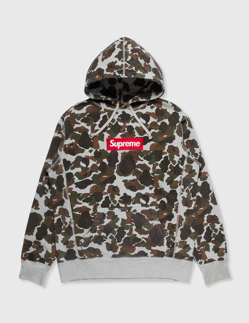 Supreme Supreme Duck Camo Box Logo Hoodie | HBX Archives