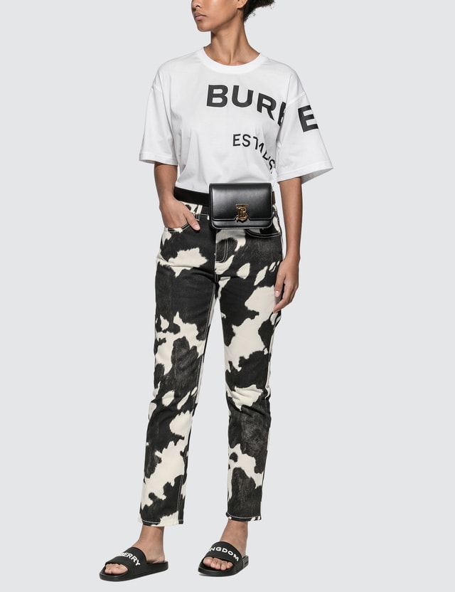 cow print jeans