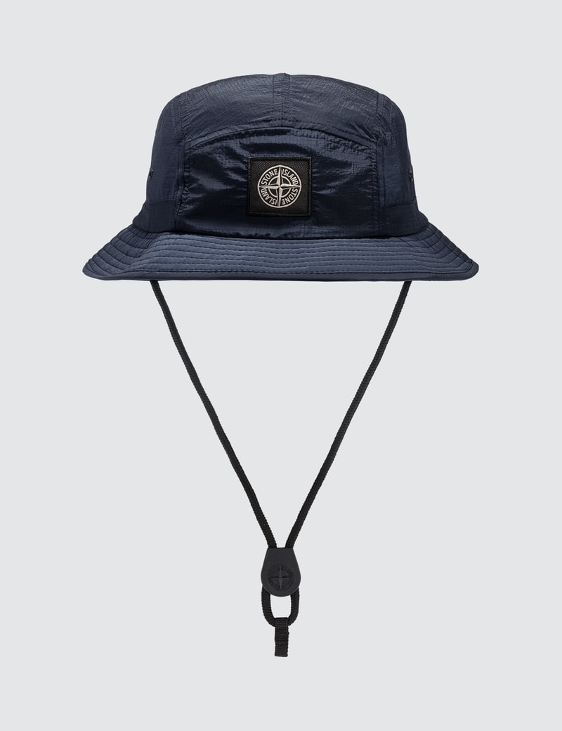 supreme x stone island bucket hat