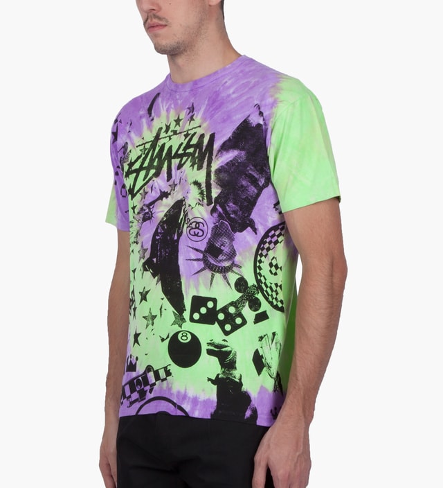 stussy purple t shirt