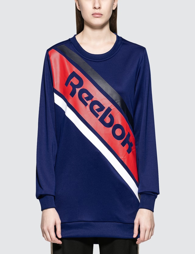 blue reebok sweatshirt