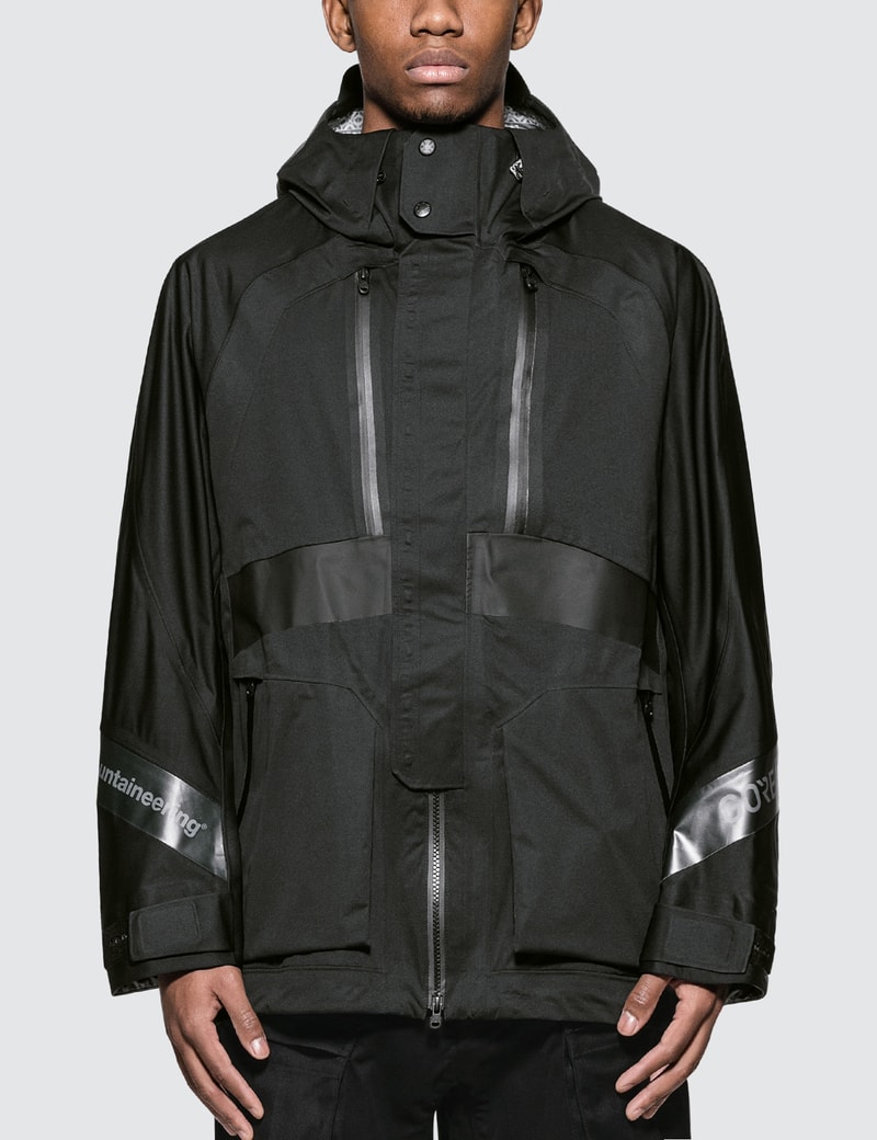 White Mountaineering Goretex Contrasted Mountain Parka HBX