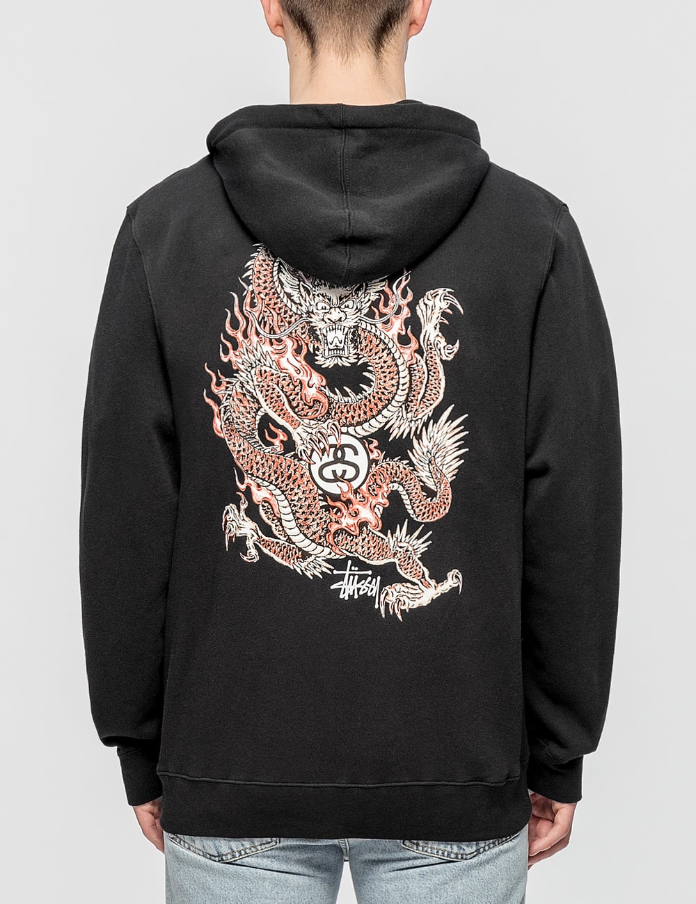 stussy dragon sweatshirt