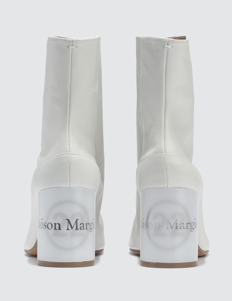 maison margiela holographic boots