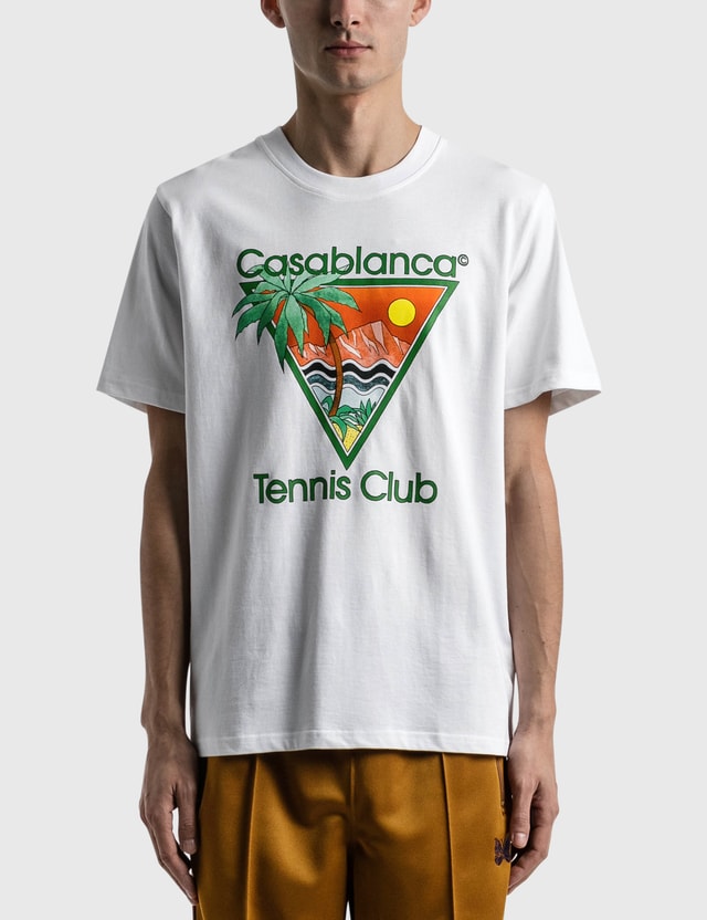 Casablanca - Tennis Club Icon Screen Printed T-shirt | HBX