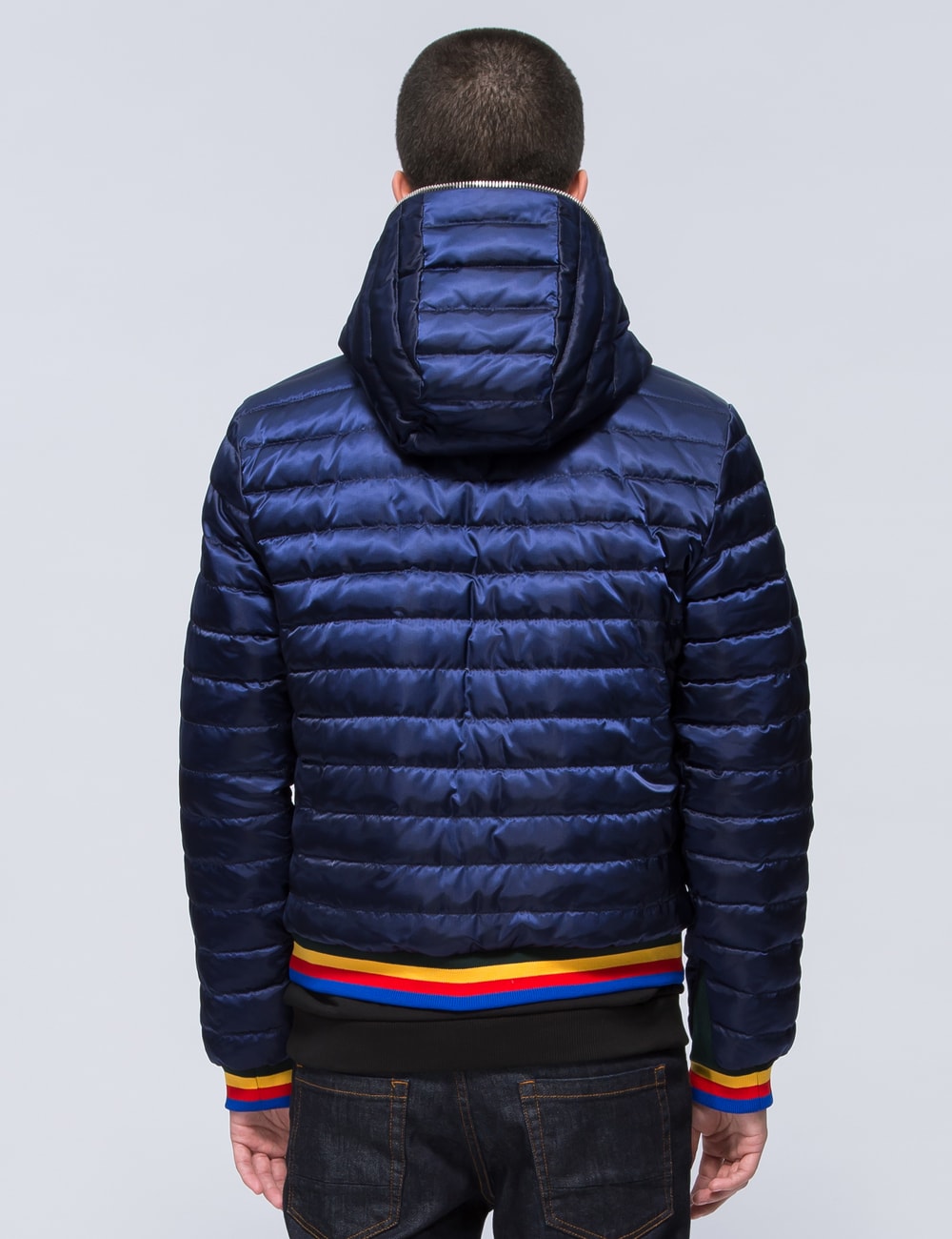 ICEBERG Multi Stripe Reversible Down Jacket HBX